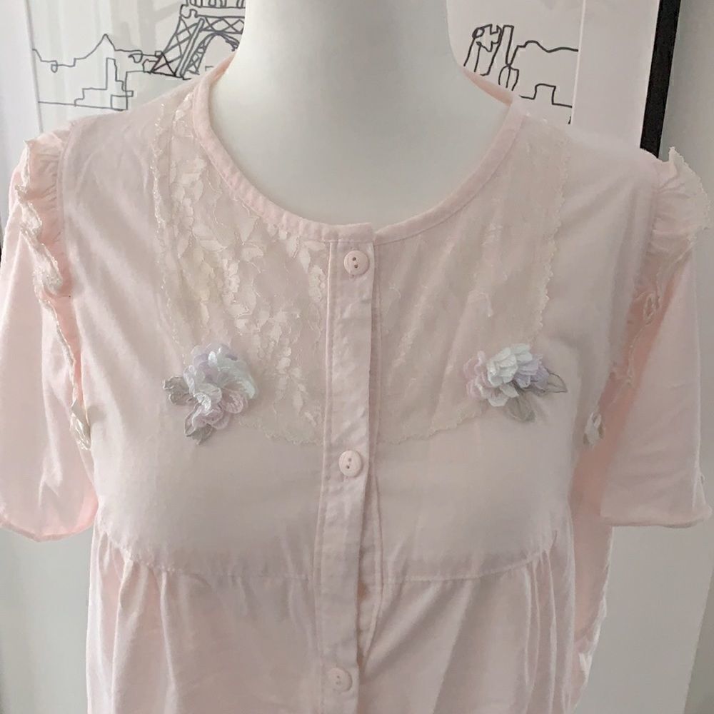 Pyjamas Top pink   - Picture 2 of 5